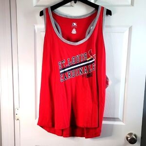 ☆NWT St. Louis Cardinals Red Tank Top